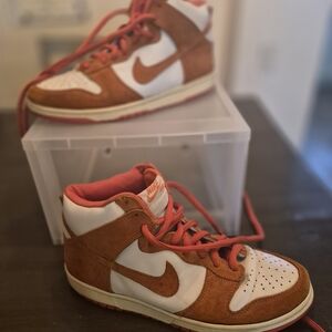 Nike Dunk High SB Syracuse Orange pro supreme huf stars Vintage 2005 size 10.5